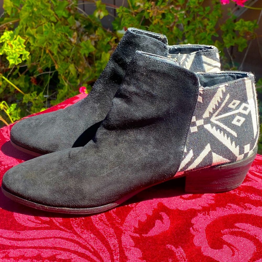 Black and White booties